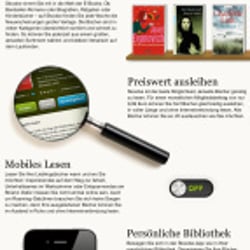 Skoobe Website Design