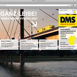 Deutsche Möbelspedition, Website