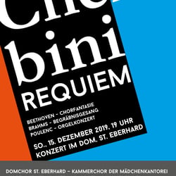 Dommusik Stuttgart, Plakatentwurf 3