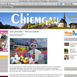 Chiemgau Land und Leute – Webseite