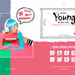 Konzept und Gestaltung Youth-Segment