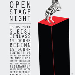 Open-Stage-Night 2011 / Flyer