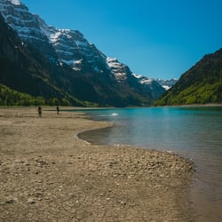 Klöntalersee im Sommer 2016, Glarus
