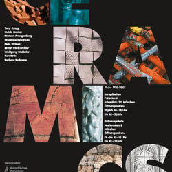 Plakat für Kunstausstellung, Rathausgalerie München