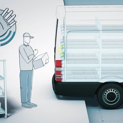 Mercedes Vans (3D Animation)