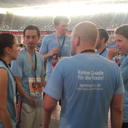 Spontacts-Team beim B2Run Düsseldorf 2013