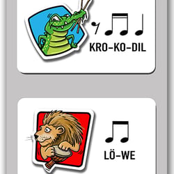 Lernkarten / Musik / Schulbuch