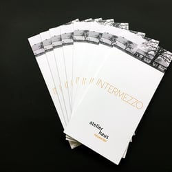 Flyer für Ausstellung