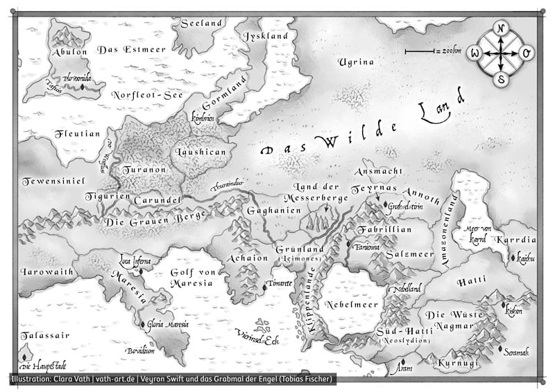 Fantasy Landkarte