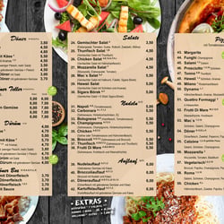Speisekarte Faltflyer Döner