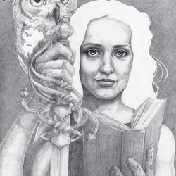 Lady of Words I
