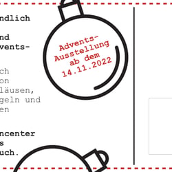 2022 Maxi Postkarte 297mm x 140mm Nikolaus Rückseite