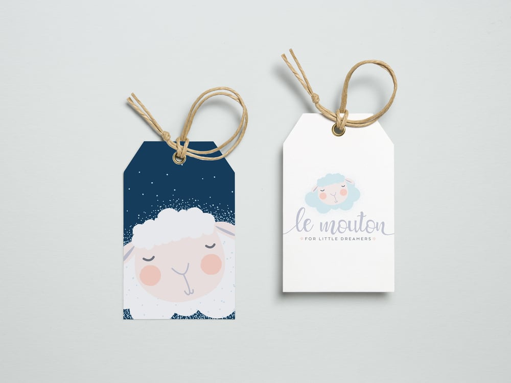 Etikettendesign le mouton