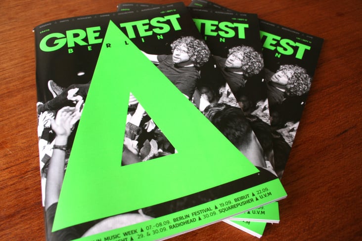 GREATEST Berlin // Editorial Design, Konzeption, Artdirektion