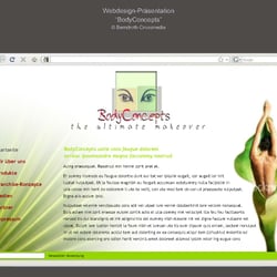 BodyConcepts Web-Entwuerfe Seite 02