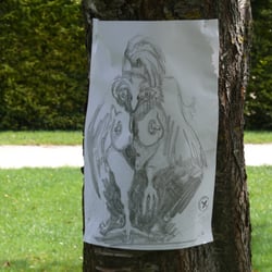Mündiges Bild in Giverny