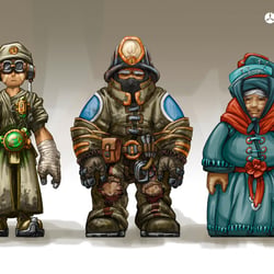 Concept Design für NPCs