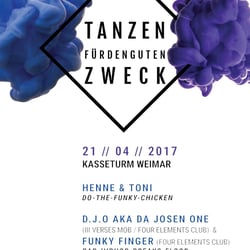 Tanzen für den guten zweck – Plakat A2 2017