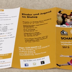 Design der Jahreslehrplanes des Kinder und Jugendclubs SCHALASCH