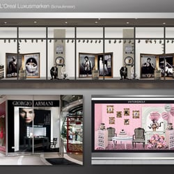Schaufenster für Luxusmarken