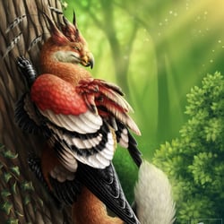 Sunlit Forest