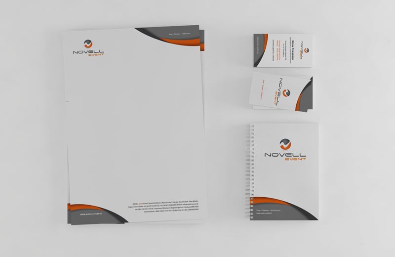 Briefpapier VK Block Novell 1