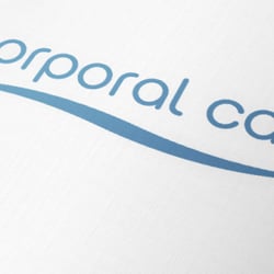 Diseño de logotipo de la línea CORPORAL CARE para la firma de cosmética internacional ATACHE s.a.