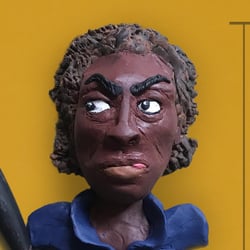 Miles Davis – Polymer Clay Portrait