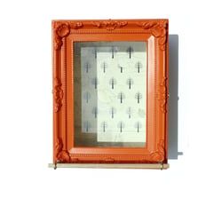 produktdesign bausatz / das vogelhaus im bilderrahmen