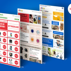 eBay Newsletter Language Variations