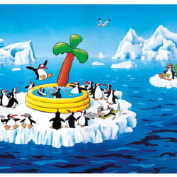 Pinguin-Party