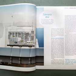 „Wie werden wir morgen leben?“ for ThyssenKrupp magazine, 2017