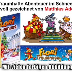 Werbung zum Buch „Flori und die Traumnuss“ (Matthias Adolphi)