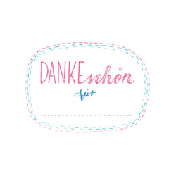 Handlettering Dankeschön