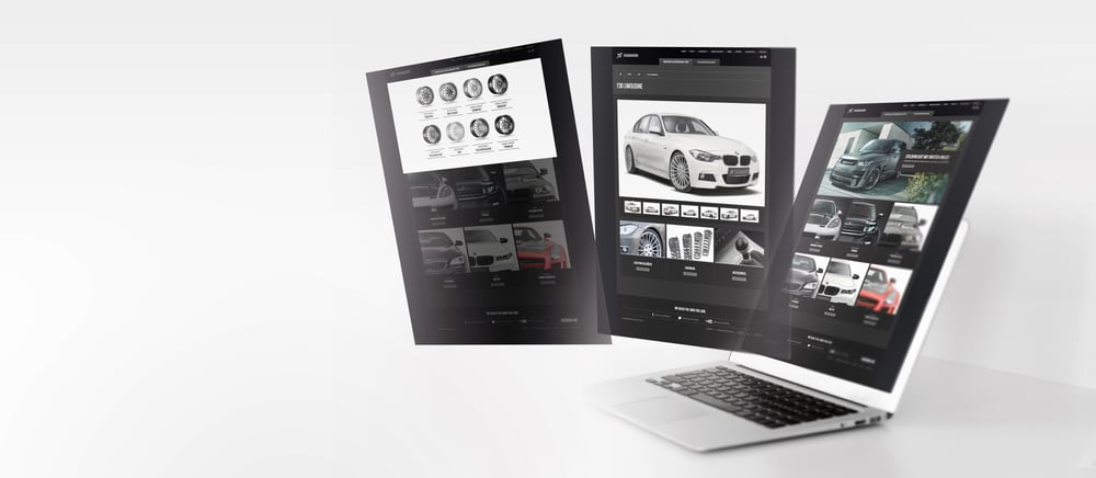 Website-Konzept und UX/UI