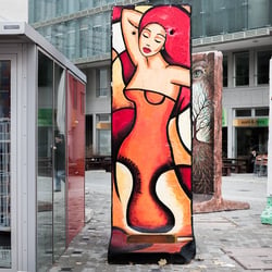 Kunstprojekt für Checkpoint Charlie