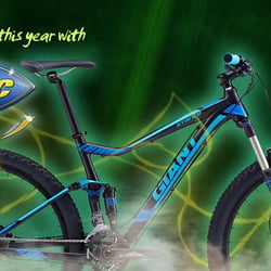 Header für eine Promotion für den Cycleshop meines Bruders