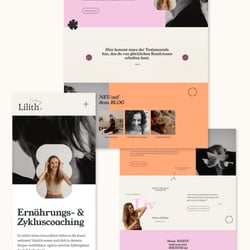 Squarespace Template für Selbstständige, Coaches und Dienstleister