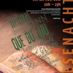Lesenacht 2012