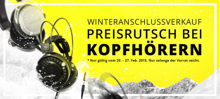 HiFi-Components – WinterAnschlussverkauf