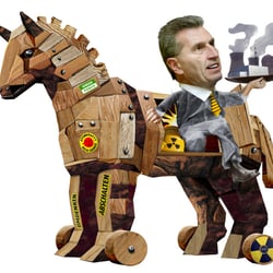 Die Grünen (im Europaparlament)/ Oettinger