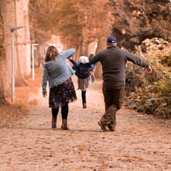 Familien Fotografie im Herbst