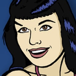 PinUp Illustration – Bettie Page