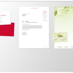 Div. Geschäftsausstattungen (Briefkopf+Visitenkarte)