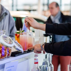 Barcatering im Autohaus Berlin