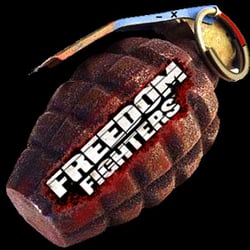 Freedom Fighters Media Player Skin: Opening Visual