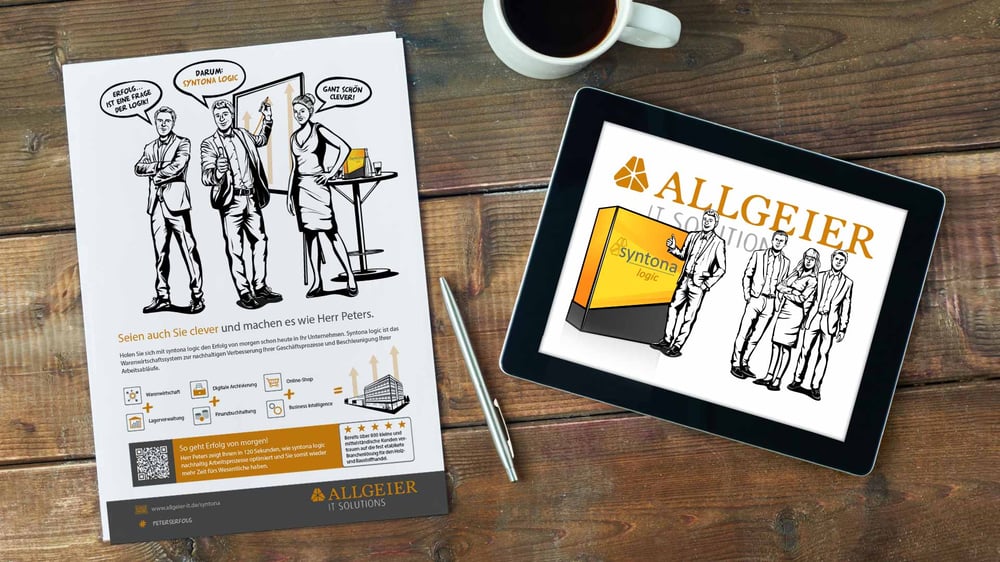 ALLGEIER IT SOLUTIONS SYNTONA LOGIC INFOFILM UND ANZEIGE (KAMPAGNE)