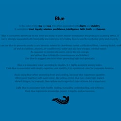 Infographic Color Phsychology
