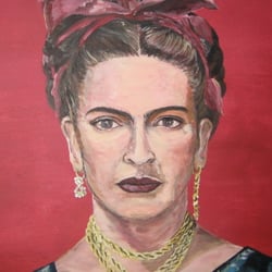 Frieda, Acryl 80×80
