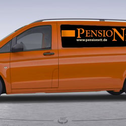 Pensionett Autowerbung